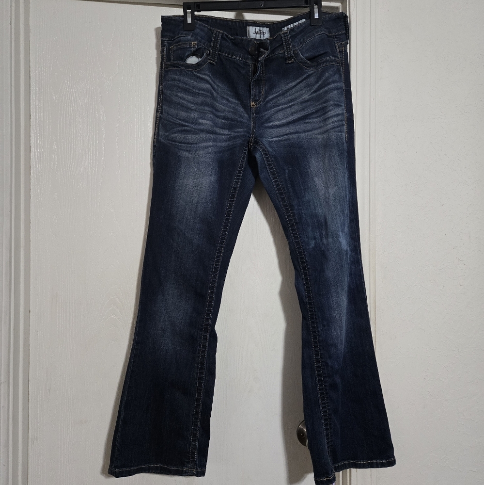 Daytrip Dark Blue Flare/  Bootcut Jeans